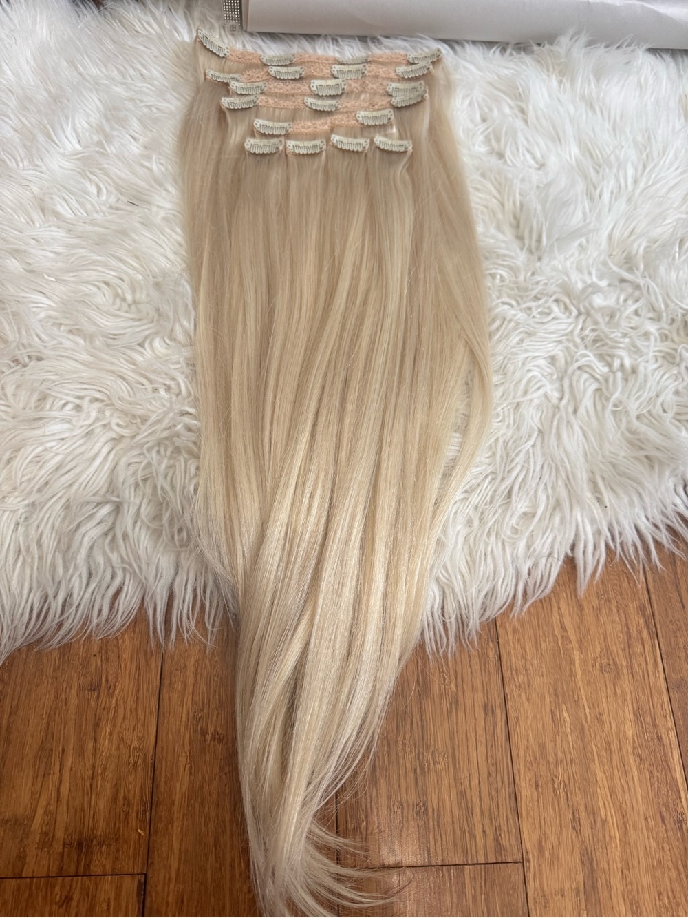Bellami Blonde Classic Clip-In Hair Extensions -20 inch
